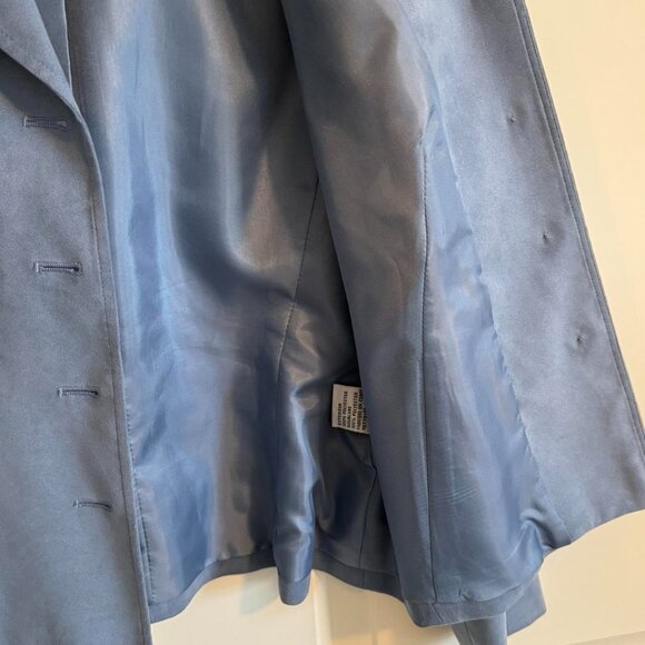 Vintage Talbots Baby Blue Suede - Picture 3 of 6